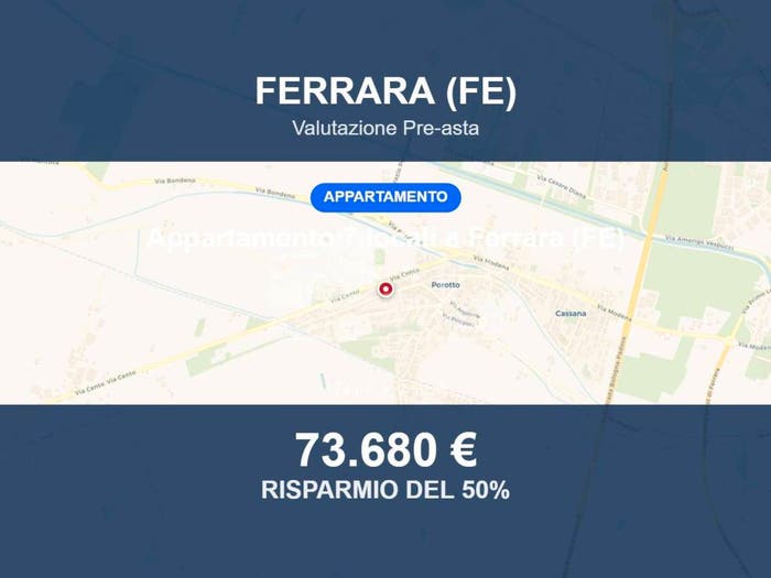 Appartamento con 6 locali in vendita in Via Zola, Porotto Arginone, Ferrara