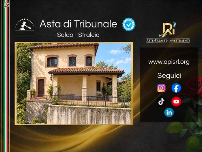 Appartamento con 6 locali in vendita in Localita' Tazza, Pieve Torina