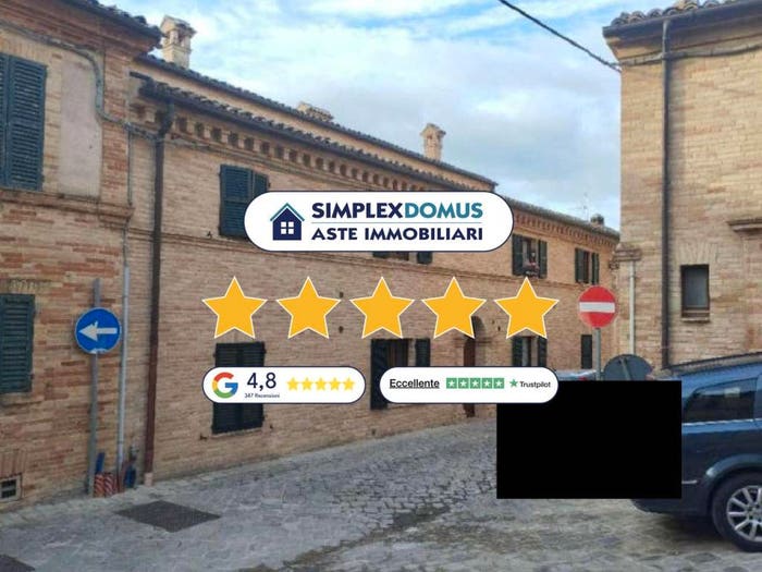 Appartamento quadrilocale in vendita in Via Garibaldi, Centro, Montelupone