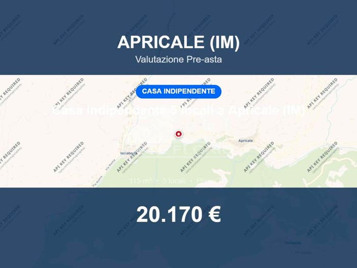 Casa con 5 locali in vendita in Rocche, Centro, Apricale
