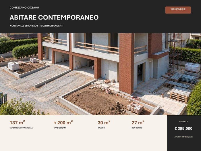 Casa quadrilocale in vendita in via Giacomo Leopardi, Cizzago Comezzano, ComezzanoCizzago