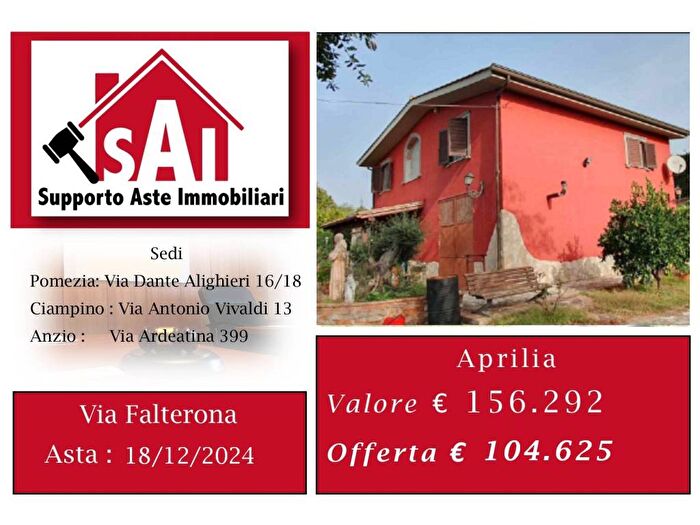 Casa trilocale in vendita in Via Falterona, Casalazzara Torre Bruna, Aprilia