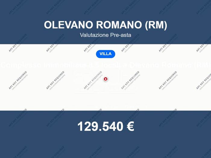 Casa con 6 locali in vendita in Contrada colli snc, Olevano Romano