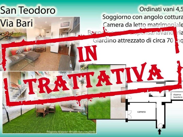 Appartamento bilocale in vendita in Via Bari, Lagaccio, Genova