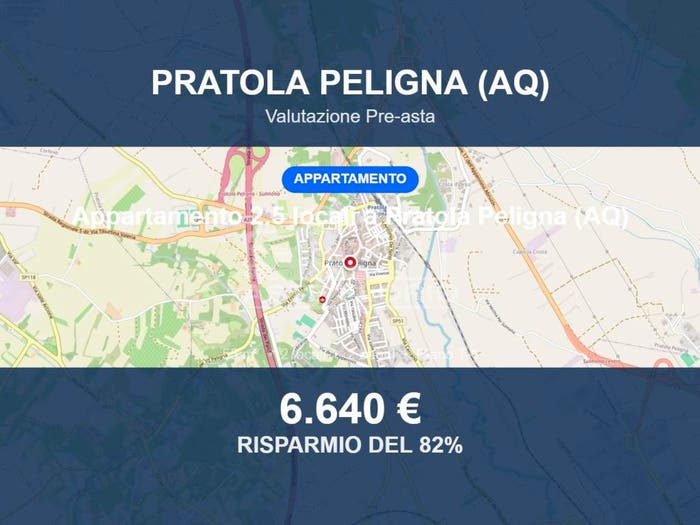 Appartamento bilocale in vendita in Vico Salita della Corte Salita della Corte snc, Pratola Peligna