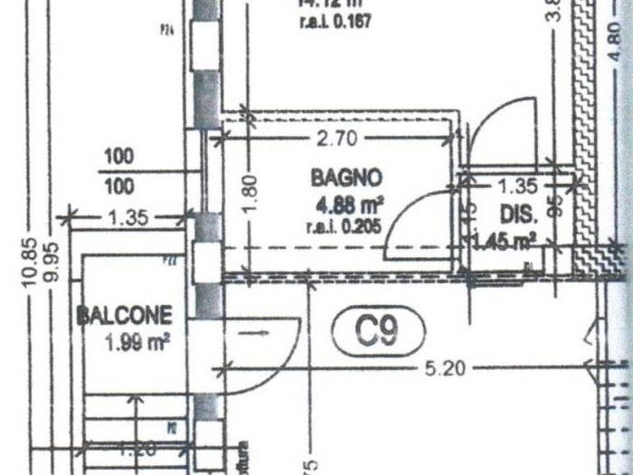 Appartamento quadrilocale in vendita in Madonnina, Cesenatico