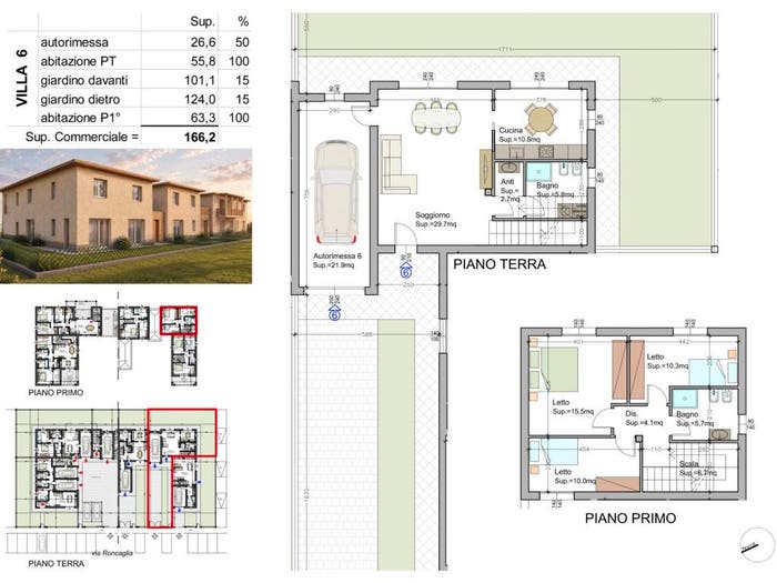 Casa con 5 locali in vendita in Via Geminiano Loschi, Centro, Soliera