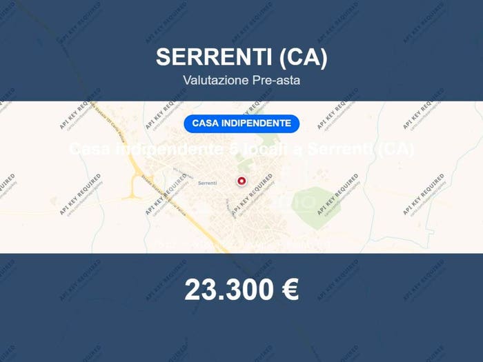 Casa con 5 locali in vendita in Via Roma, Serrenti