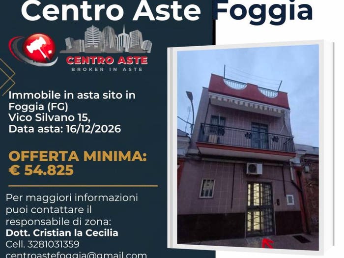 Appartamento quadrilocale in vendita in Vico Silvano Foggia FG Italia, Quartieri Settecenteschi, Foggia