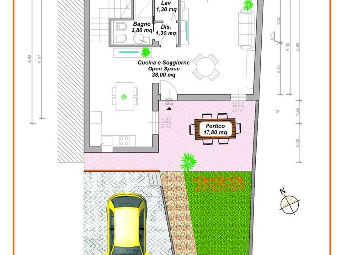 Casa bilocale in vendita in Via Trincee, Redipuglia, Fogliano Redipuglia