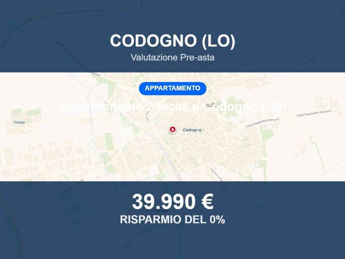 Appartamento bilocale in vendita in Via Carducci, Centro, Codogno