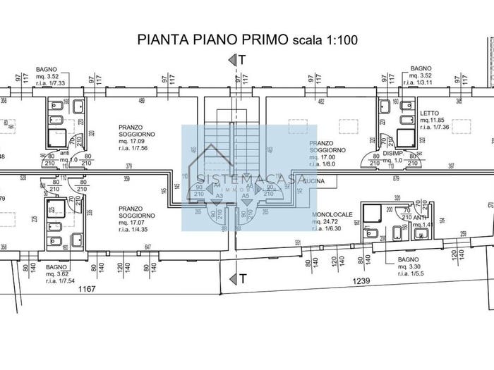 Appartamento bilocale in vendita in Centro Storico, Forlì