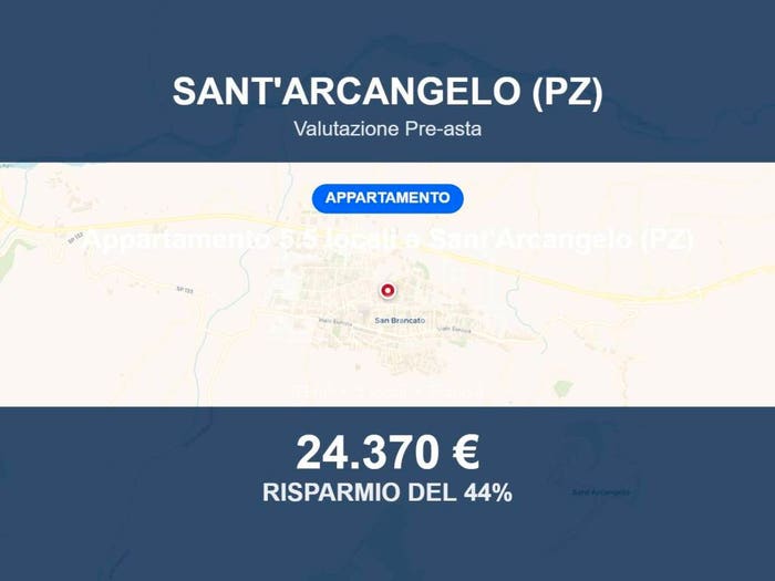 Appartamento quadrilocale in vendita in Via Alcide De Gasperi snc, Sant'Arcangelo