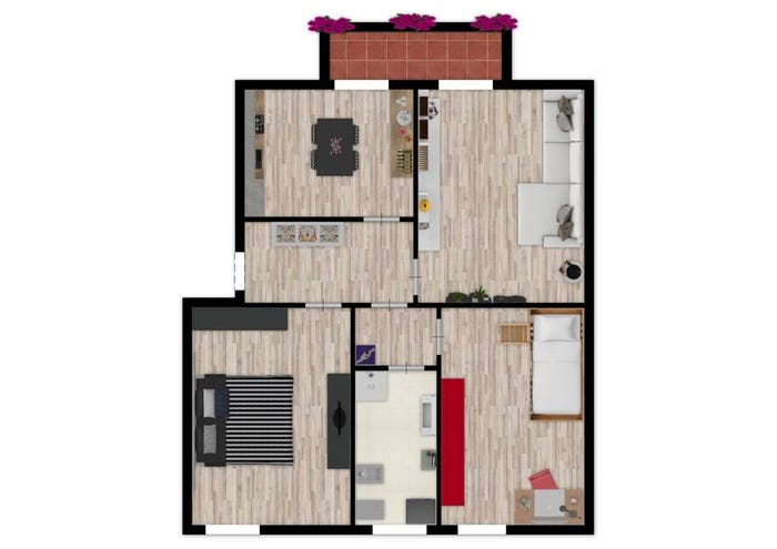 Appartamento trilocale in vendita in Savena, Bologna
