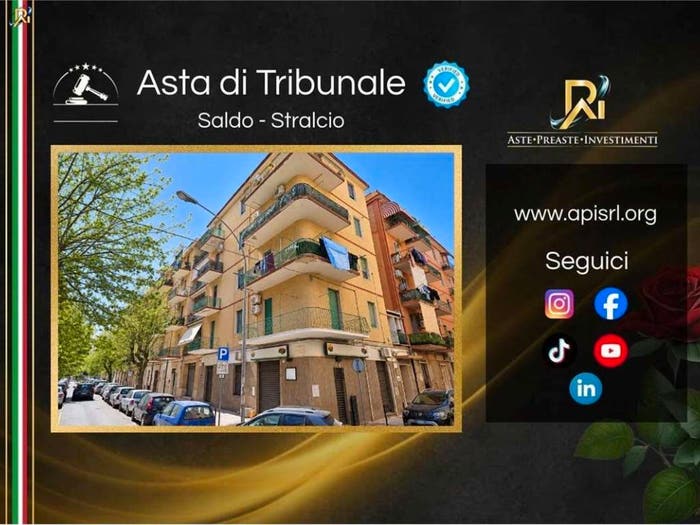Appartamento trilocale in vendita in Via Carlo Ciampitti, Centro, Foggia