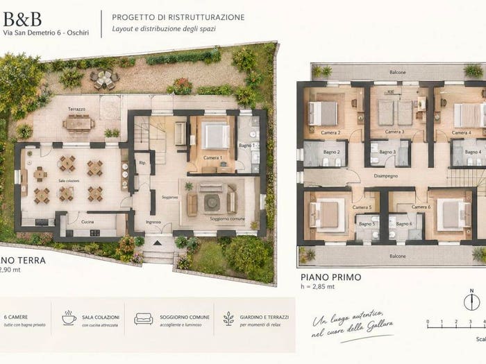 Casa con 6 locali in vendita in Via San Demetrio, Oschiri
