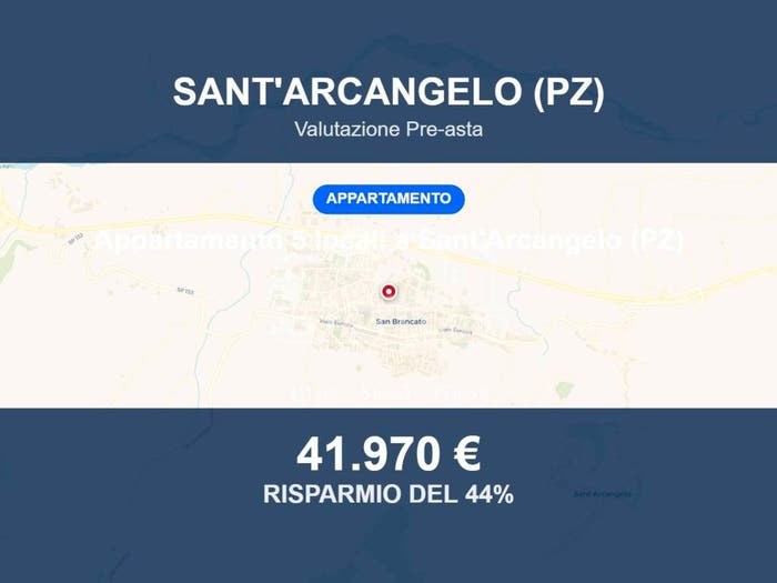 Appartamento con 5 locali in vendita in Via Alcide De Gasperi snc, Sant'Arcangelo