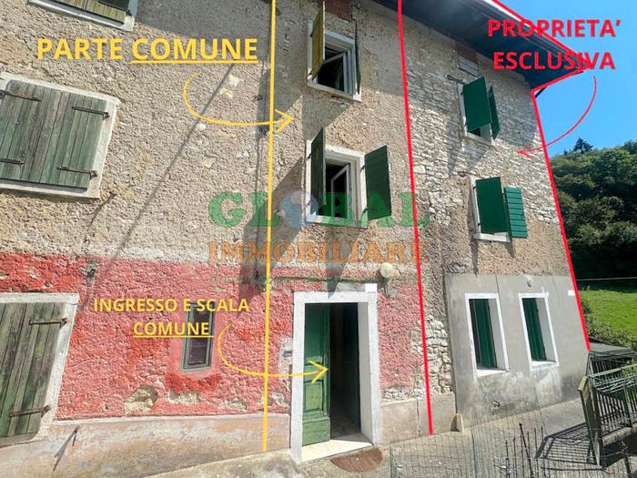 Casa quadrilocale in vendita in Via Valdifabbro di Quà, Centro, Enego