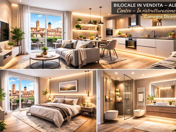 Appartamento bilocale in vendita in Via Cuneo, Centro, Alba