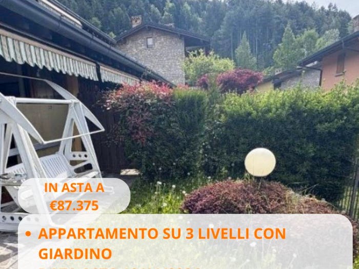 Appartamento trilocale in vendita in Via Monte Falecchio, Songavazzo