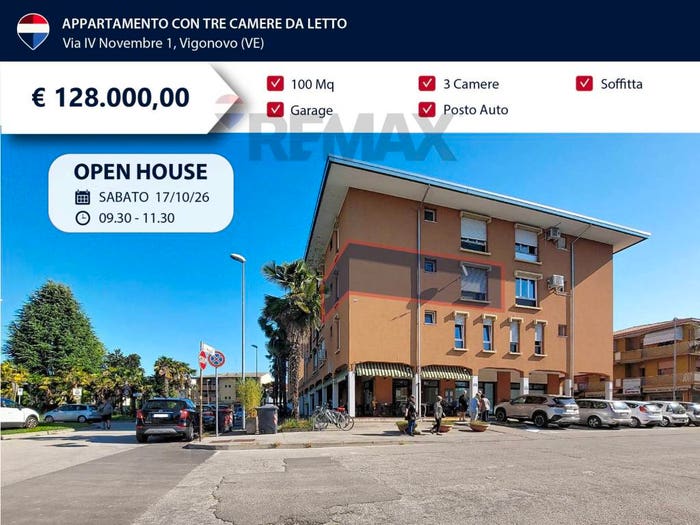 Appartamento con 5 locali in vendita in Via IV Novembre, Centro, Vigonovo