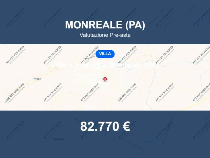 Casa con 6 locali in vendita in Via Esterna Cozzo del Pigno, Caculla, Monreale