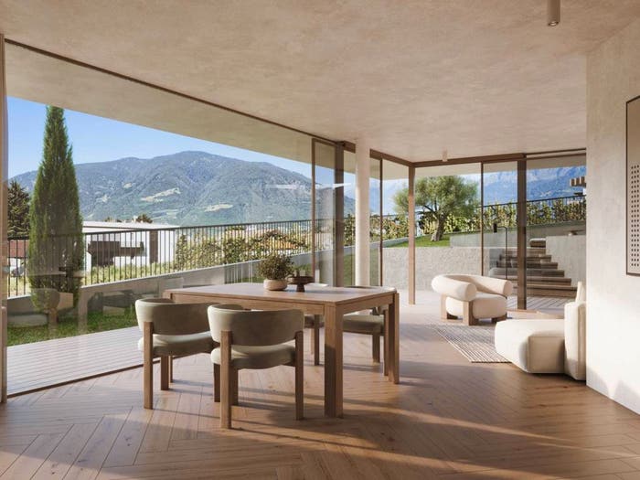 Appartamento trilocale in vendita in Centro, Merano