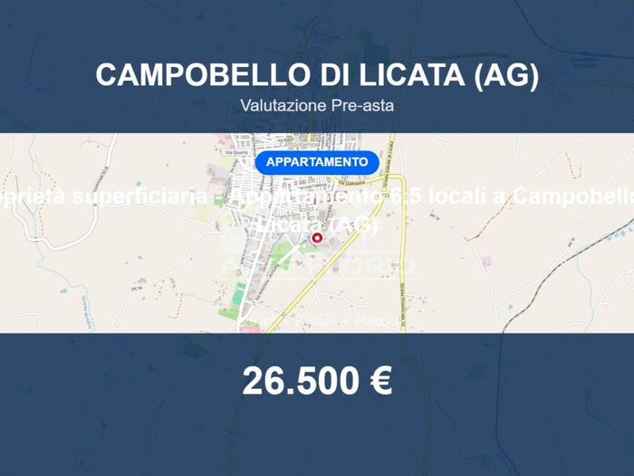 Appartamento con 6 locali in vendita in Via Padre Pio di Pietralcina, Campobello di Licata