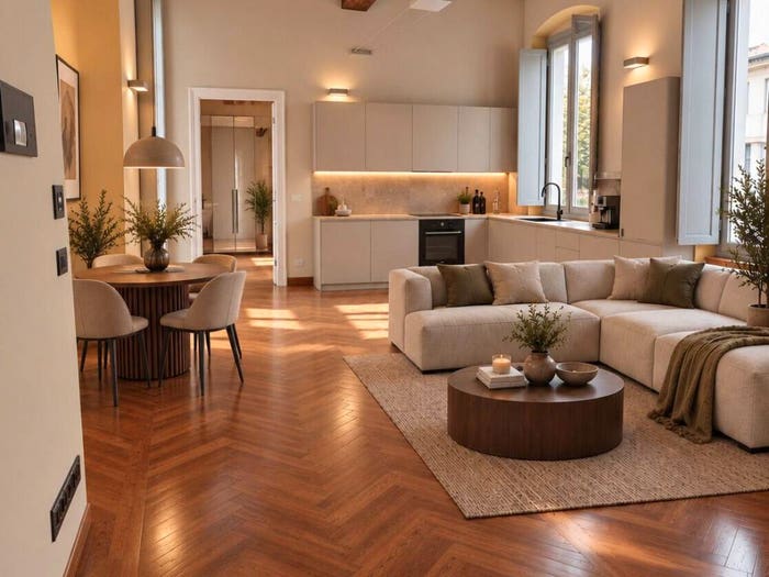 Appartamento trilocale in vendita in Via Garibaldi, Quadrilatero Romano, Torino