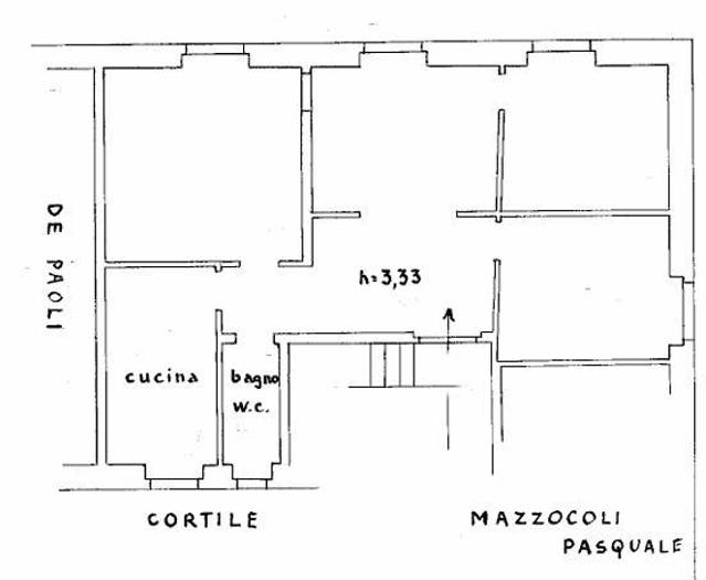 Appartamento con 5 locali in vendita in Corso Galliera, Marassi, Genova