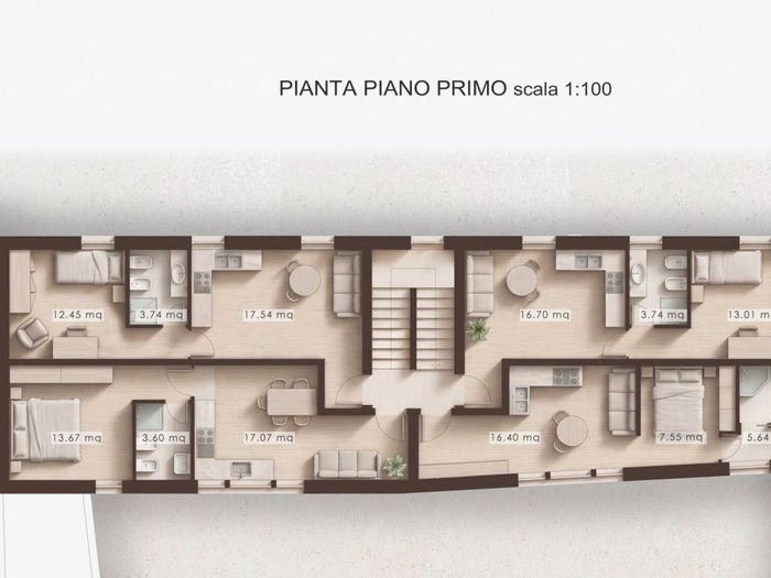 Appartamento bilocale in vendita in Via del Portonaccio, Centro Storico, Forlì