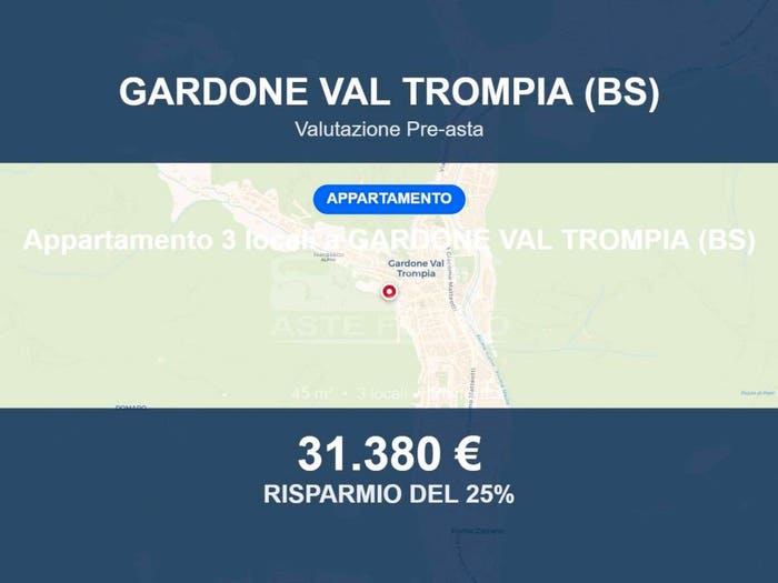 Appartamento trilocale in vendita in Via A Diaz, Centro, Gardone Val Trompia