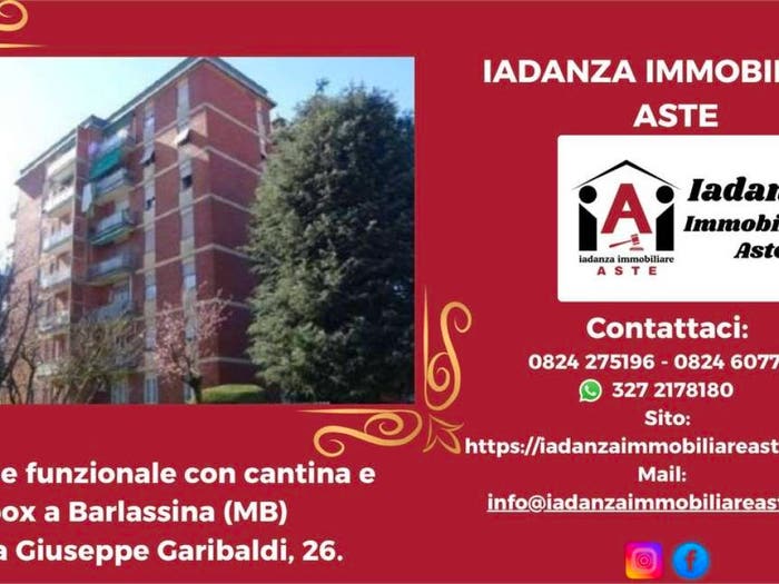 Appartamento quadrilocale in vendita in Via Giuseppe Garibaldi, Barlassina