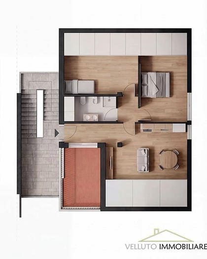 Appartamento trilocale in vendita in Via Brodolini, Marotta, Mondolfo