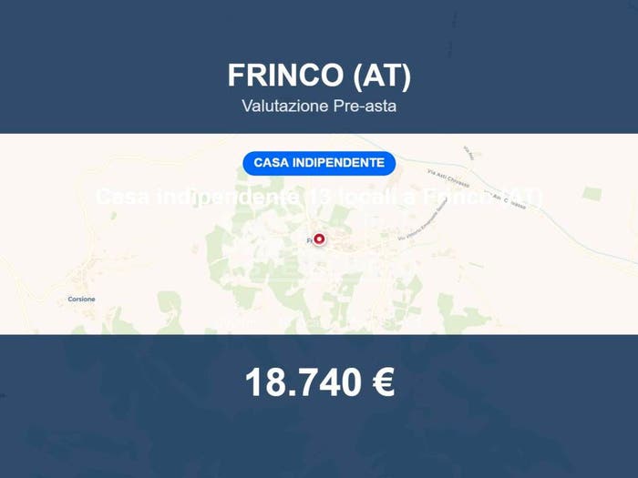 Casa con 6 locali in vendita in Via al Castello, Centro, Frinco