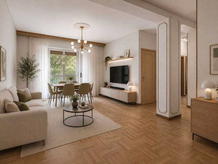 Appartamento quadrilocale in vendita in Via Abelardo Pecorini, Quartiere Forlanini, Milano