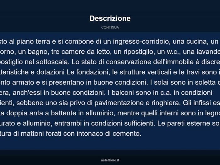 Appartamento con 6 locali in vendita in Via Verga bis, Brolo