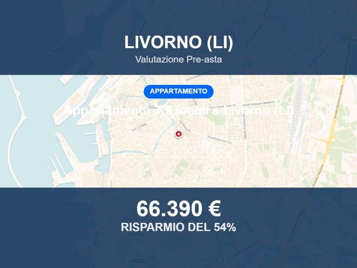 Appartamento con 6 locali in vendita in via Sproni, Centro, Livorno