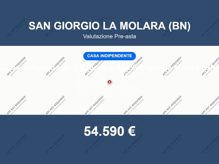 Casa con 5 locali in vendita in Via Porta Barone, San Giorgio la Molara
