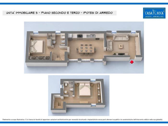 Appartamento quadrilocale in vendita in Via Leonida Bissolati, Centro, Budrio