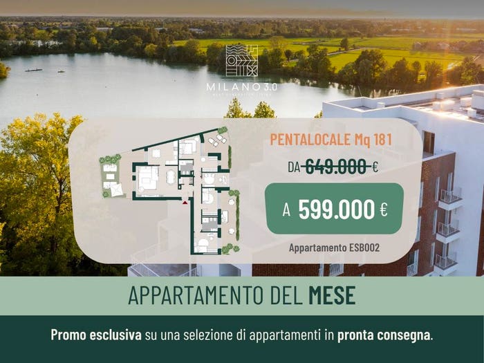 Appartamento con 5 locali in vendita in Piazza Marco Polo, Milano, Basiglio