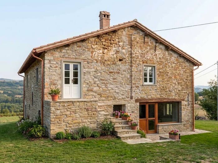Casa quadrilocale in vendita in Strada San Paolo in Aquiliano, Civitella di Romagna