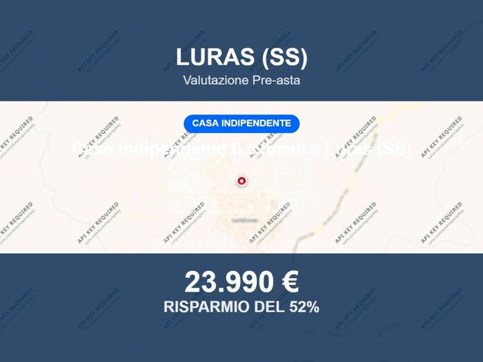 Casa con 6 locali in vendita in Via Arborea, Luras