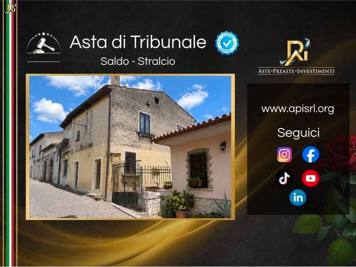 Appartamento trilocale in vendita in via Convento, Motta Santa Lucia