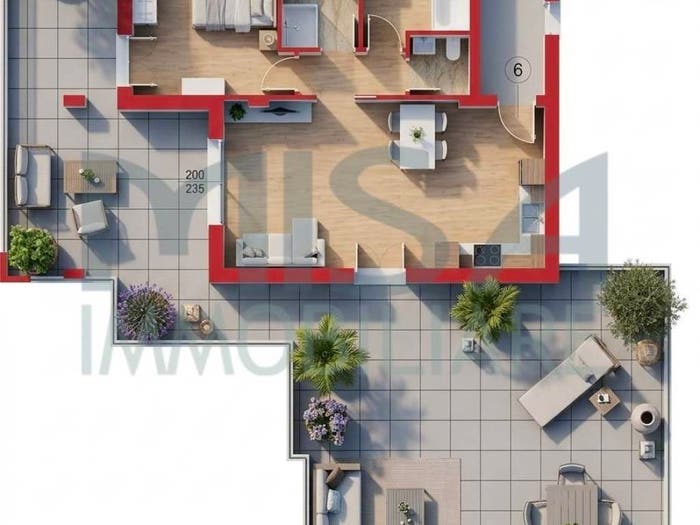 Appartamento trilocale in vendita in Vivere Verde Borgo Pace Stadio Ospedale, Senigallia