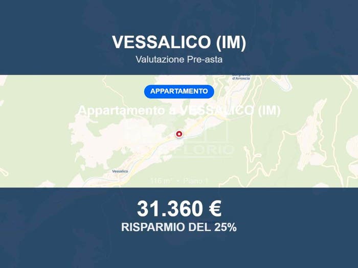 Appartamento trilocale in vendita in STRADA PROVINCIALE Roma o Via Lenzari SNC, Centro, Vessalico