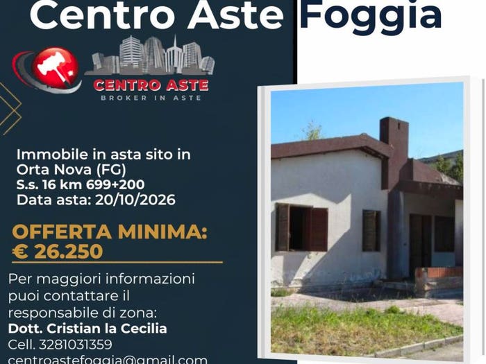 Appartamento con 6 locali in vendita in SS KM Orta Nova FG Italia, Orta Nova