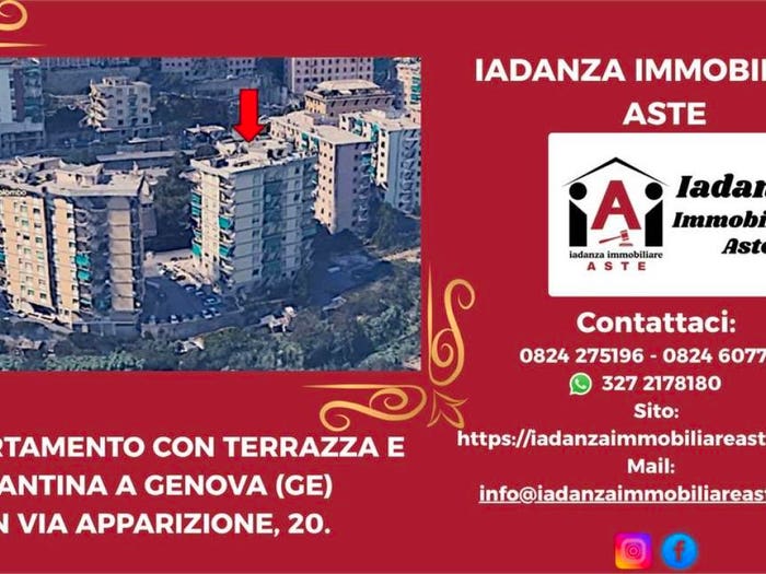 Appartamento con 5 locali in vendita in Via Apparizione, Borgoratti, Genova