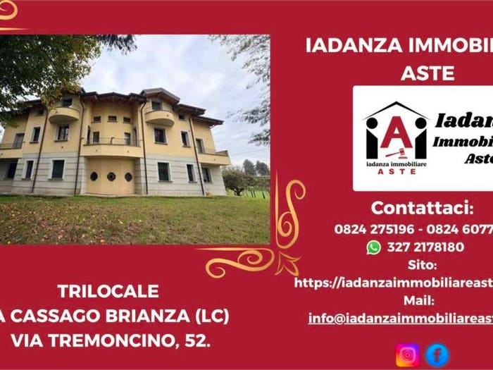 Appartamento con 6 locali in vendita in Via Tremoncino, Cassago Brianza