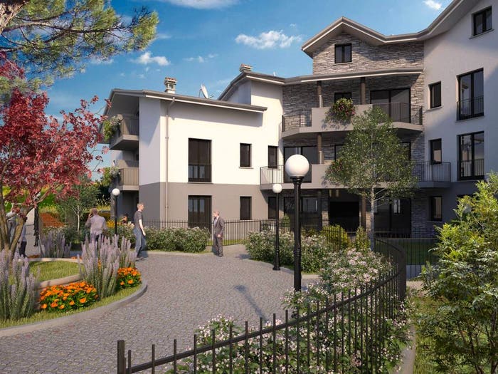 Appartamento bilocale in vendita in Via Sondrio, Centro, Gessate